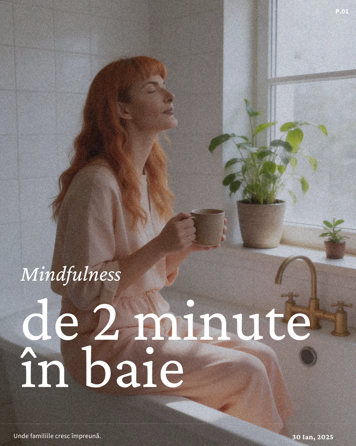 Extra 21 mindfulness newsletter design