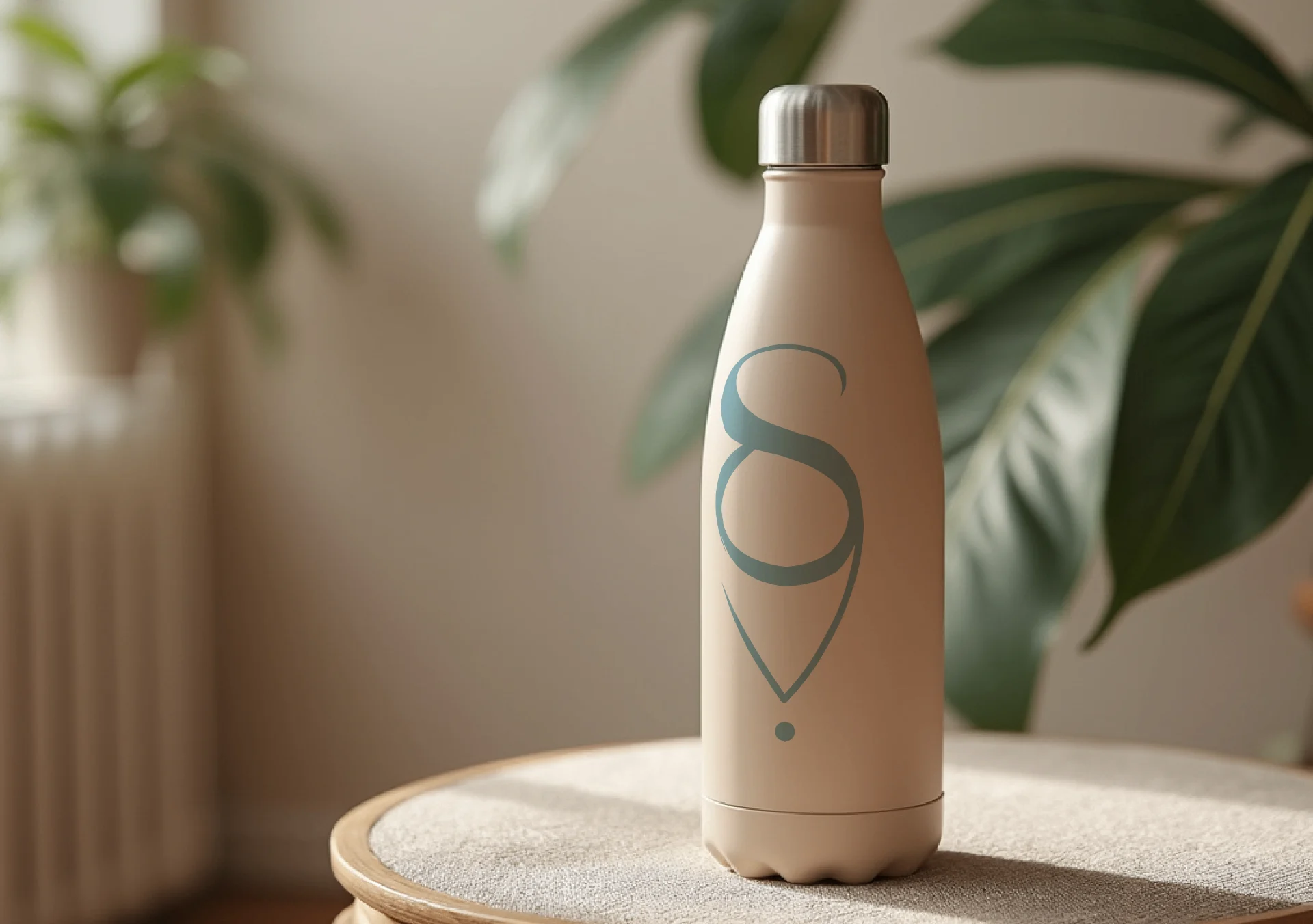 Slow Flow branded water bottle