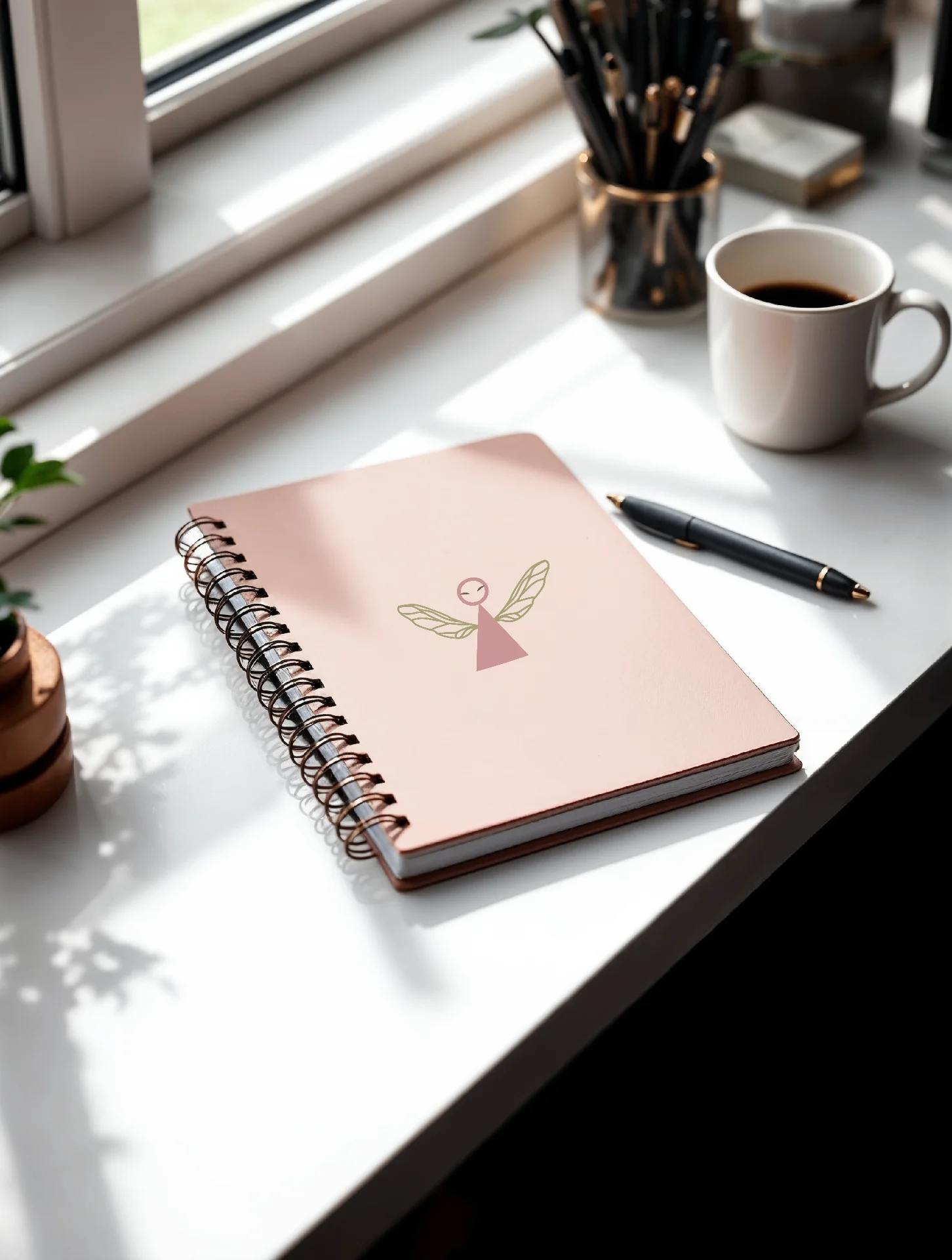 Extra 21 branded journal with the logo